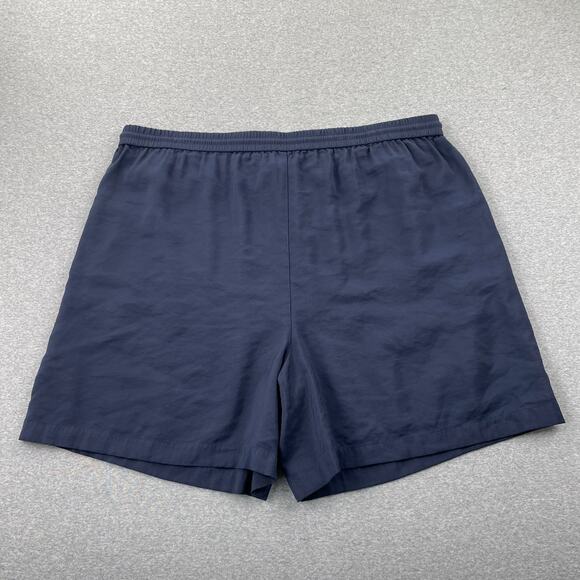 Nordstrom Drawstring Waist Shorts Womens 2X Navy Blue Pull On 6" Stretch Waist - Picture 2 of 11